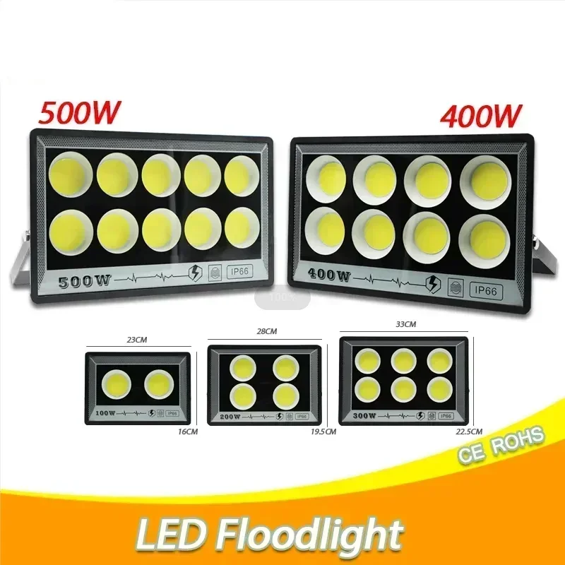 Photography Lighting Uk - New Outdoor IP66Waterproof 800W LED Floodlight