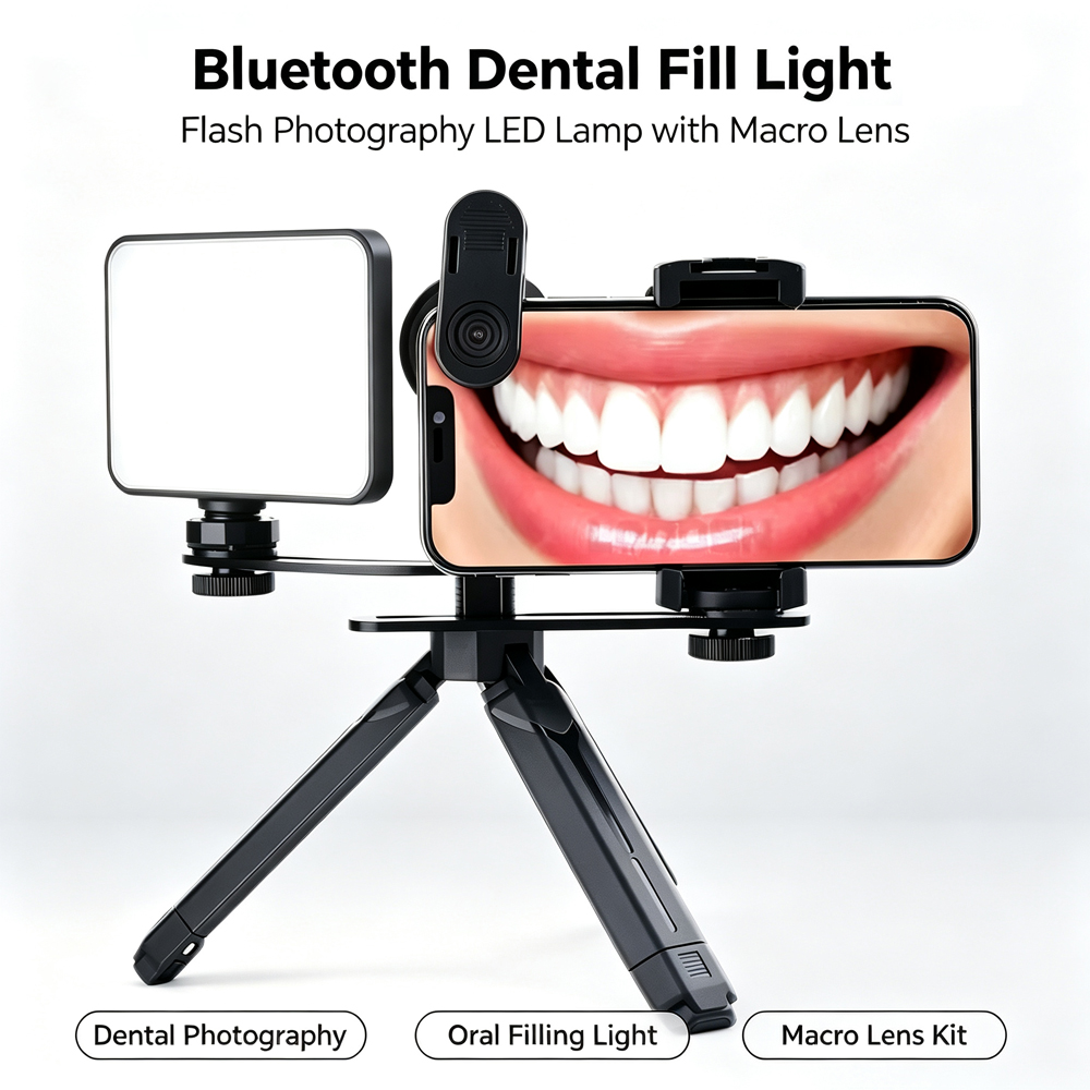 Photography Lighting Led - LODDEN Bluetooth Dental Fill Light Flash