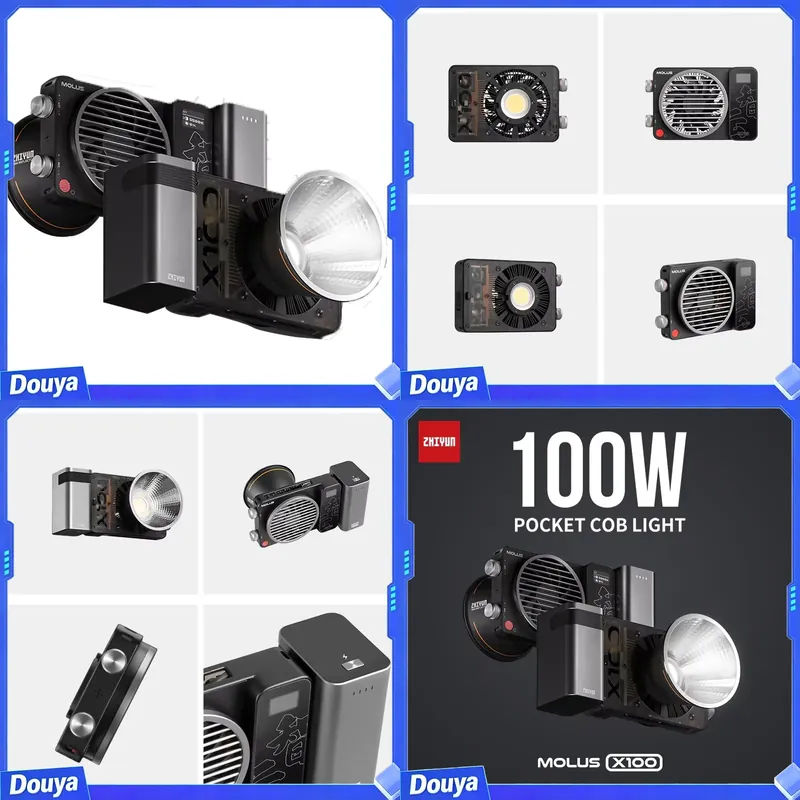 Photography Lighting For Outdoors - ZHIYUN Molus X100 100W COB LED