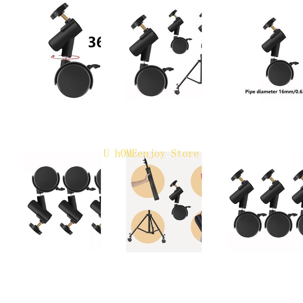 B0KF 3 Pack Light Stand Caster - Photography Using Lighting ulasan dan harga