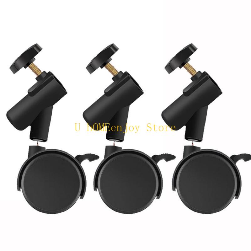 B0KF 3 Pack Light Stand Caster - Photography Using Lighting ulasan dan harga