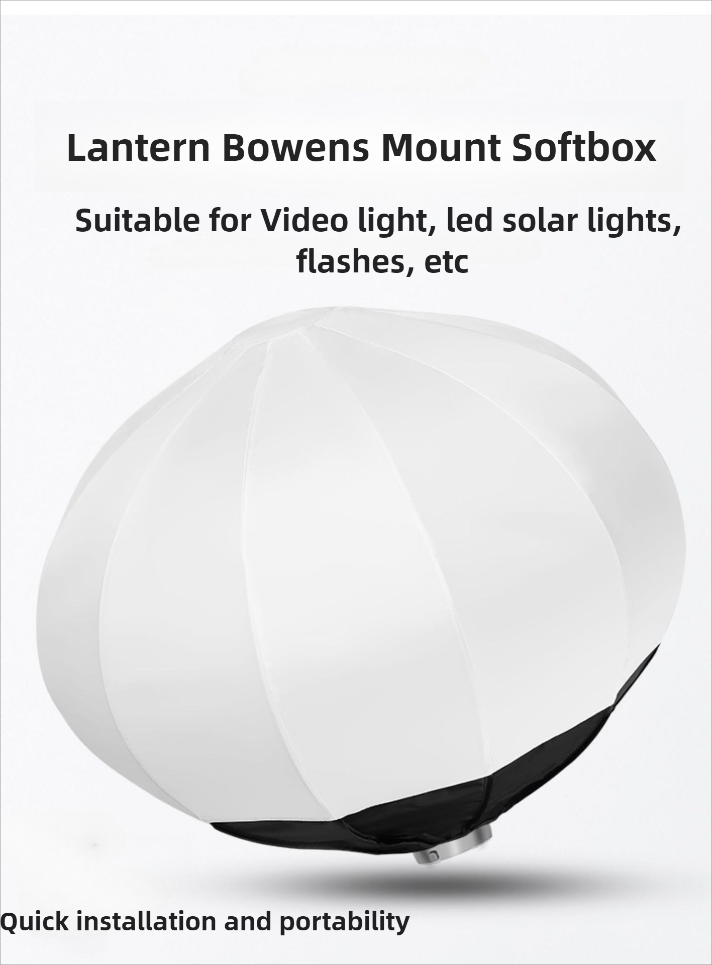 55cm 65cm Globe Lantern Softbo - Photography Lighting Modifiers ulasan dan harga