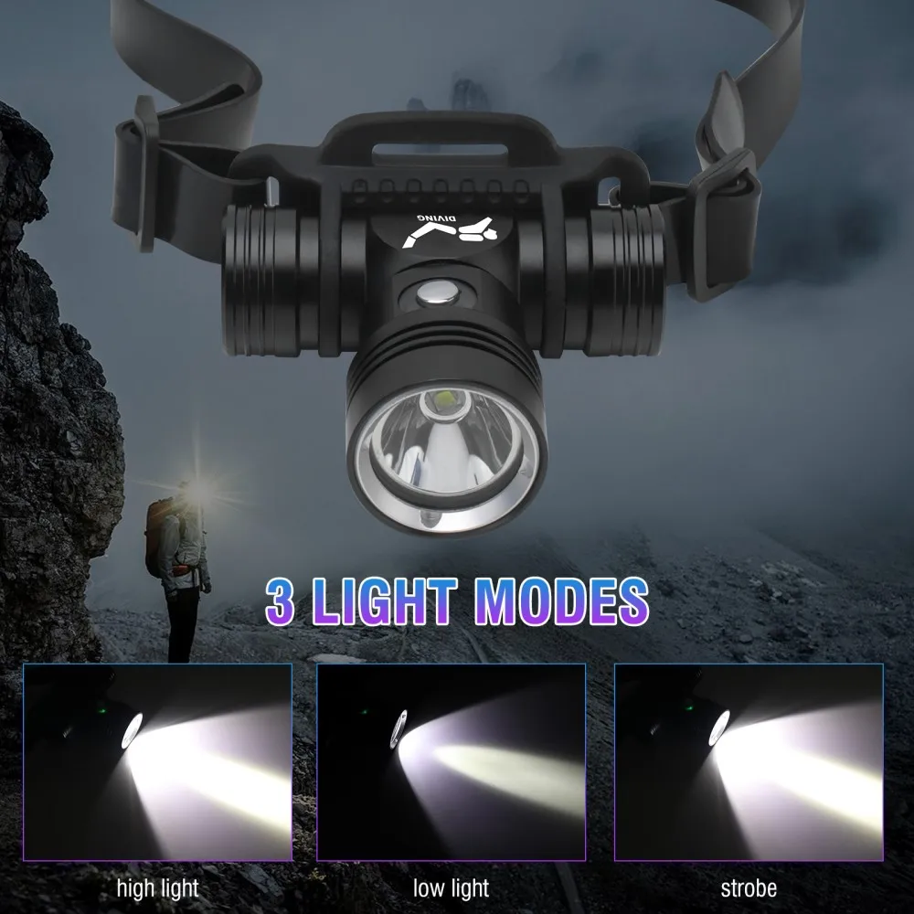 BORUiT B14 1200LM LED Scuba Di - Photography Using Lighting ulasan dan harga