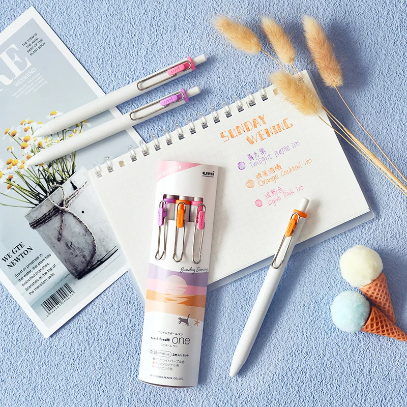 Gel Pen Limited Set Colour Ink - Coloured Gel Set ulasan dan harga