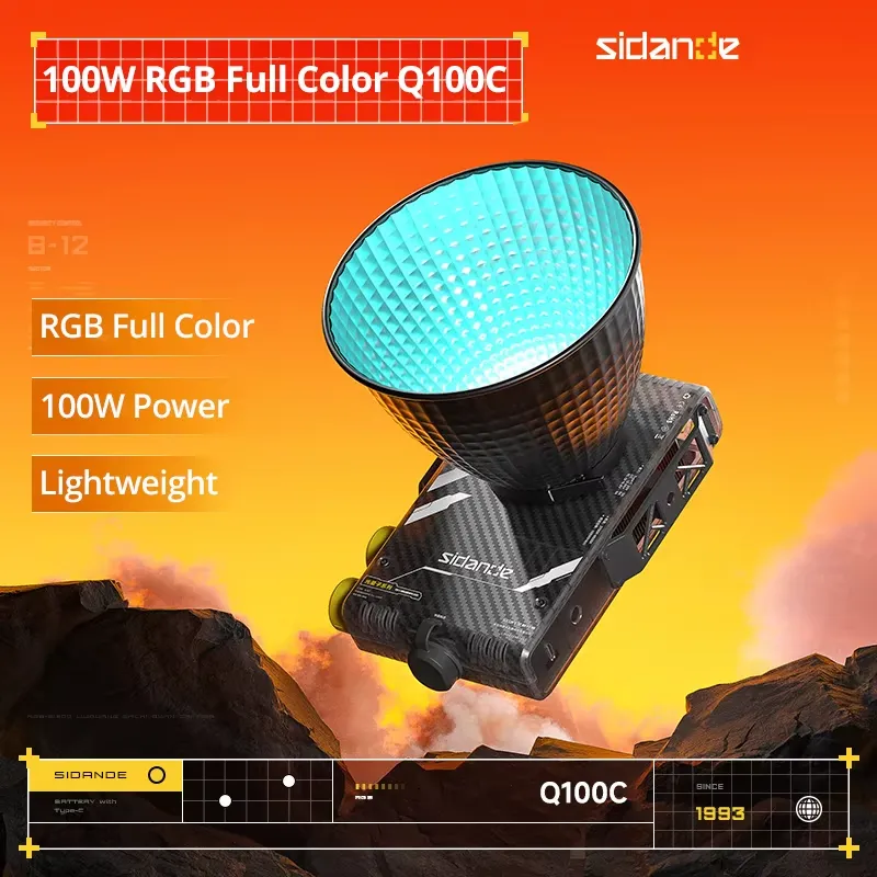 Brand For Sidande Q100C Q100Li - Photography Lighting Brand ulasan dan harga
