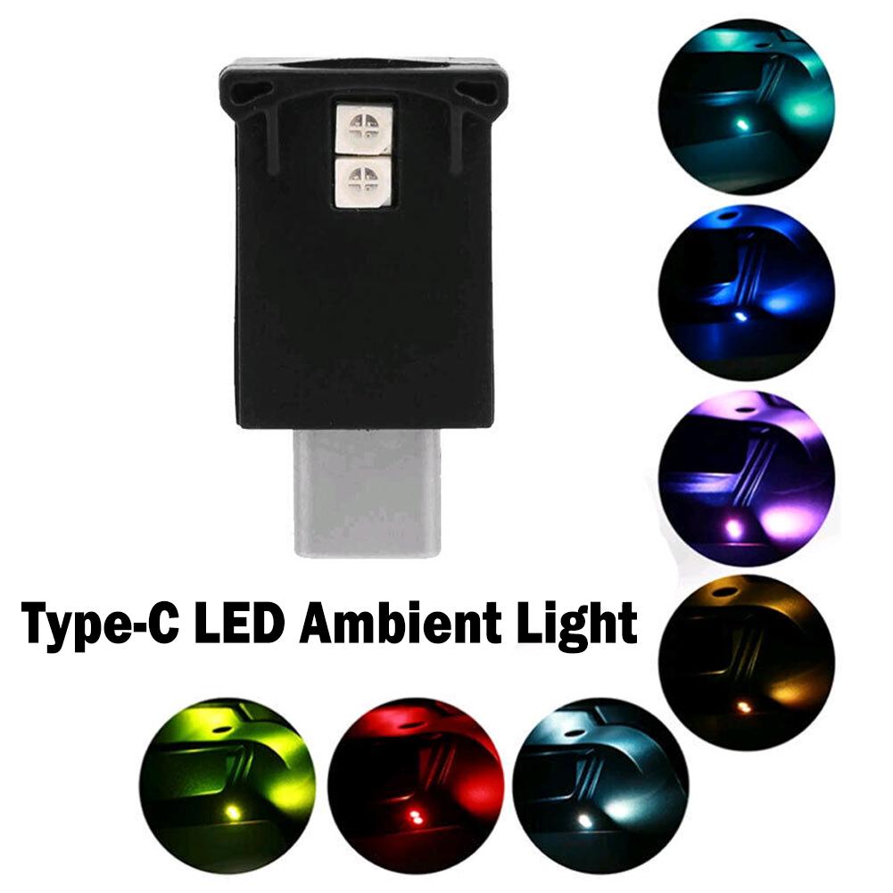 1-10pcs Type C Led Ambient Lig - Interior Photography Lighting ulasan dan harga