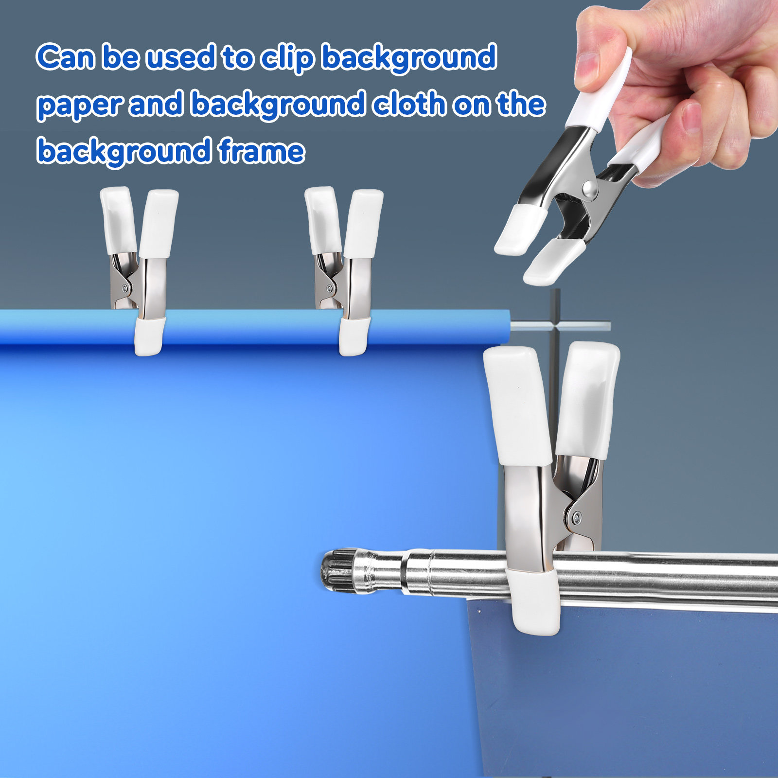 5Pcs Heavy Duty Spring Clips B - Photography Lighting Essentials ulasan dan harga