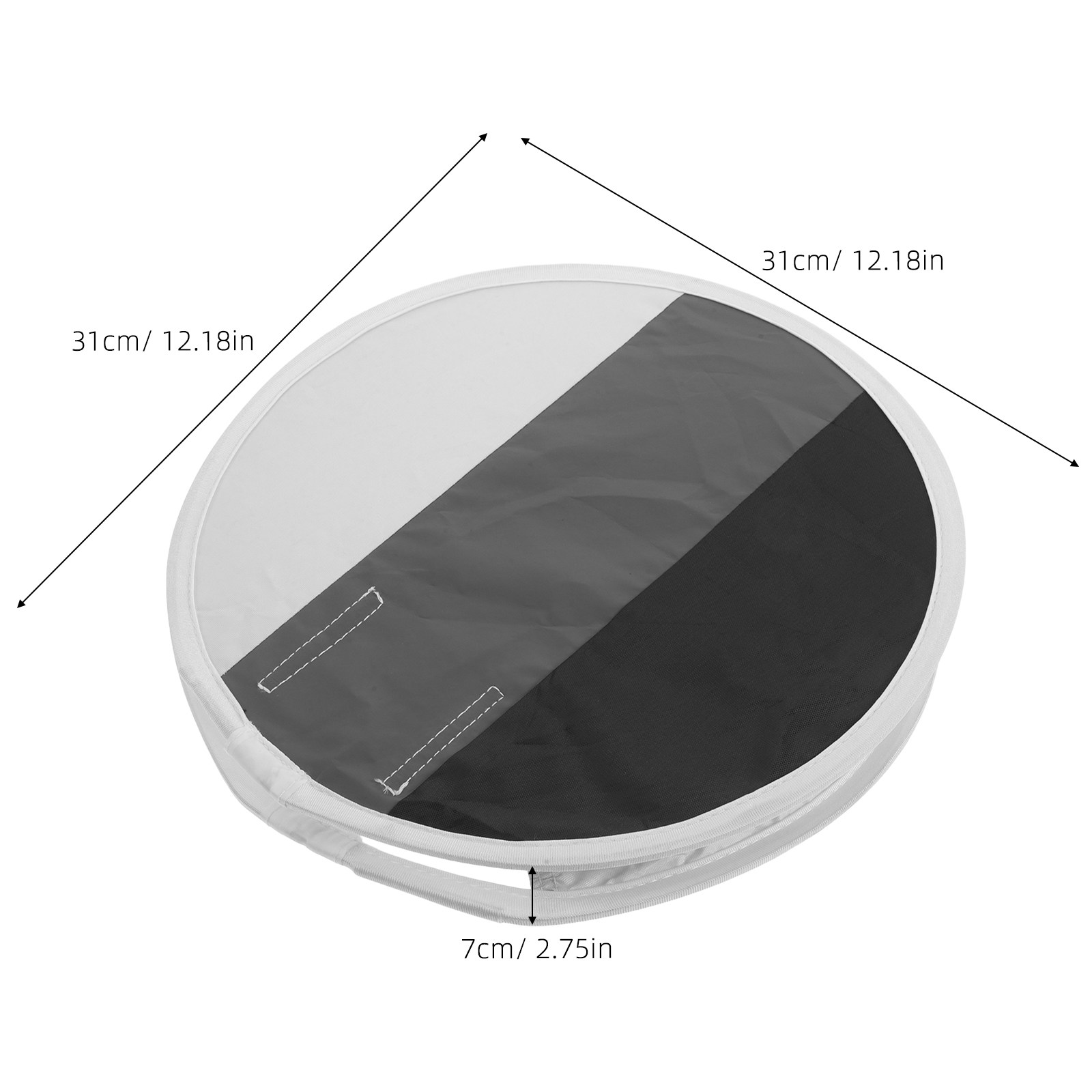 3-Color Round Softbox Diffuser - Photography Lighting Modifiers ulasan dan harga
