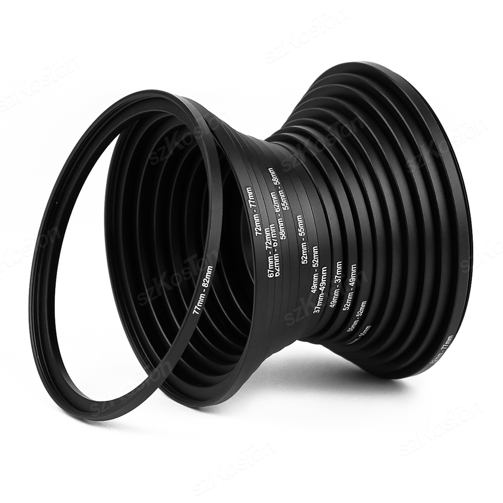 18pcs Camera Lens Filter Step  - Macro Photography Lighting Kit ulasan dan harga