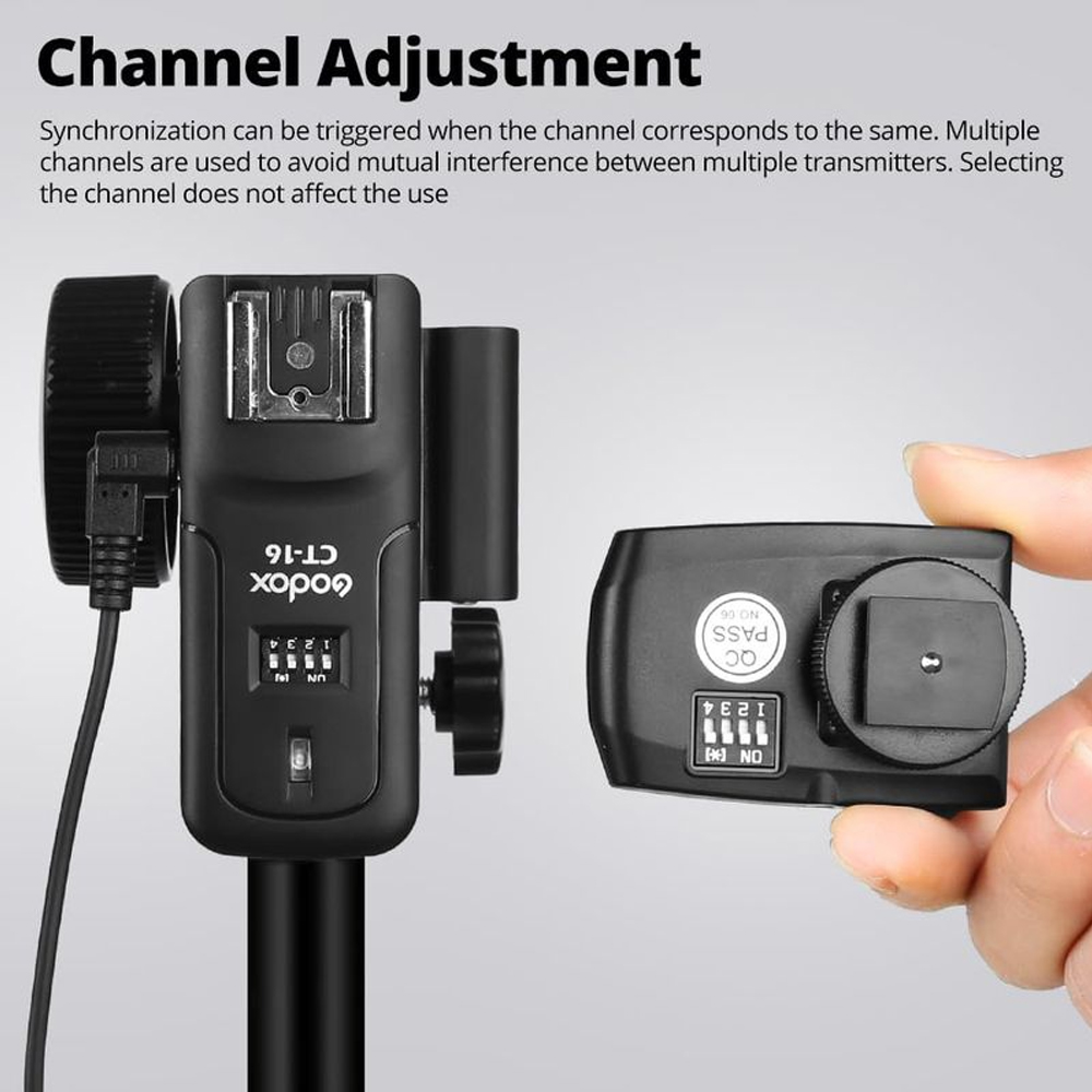 Godox CT-16 16 Channels Wirele - Trigger Receiver Set ulasan dan harga
