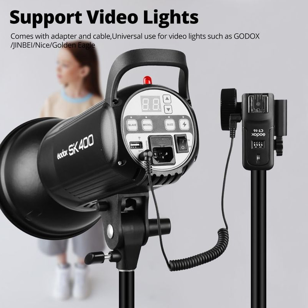 Godox CT-16 16 Channels Wirele - Trigger Receiver Set ulasan dan harga