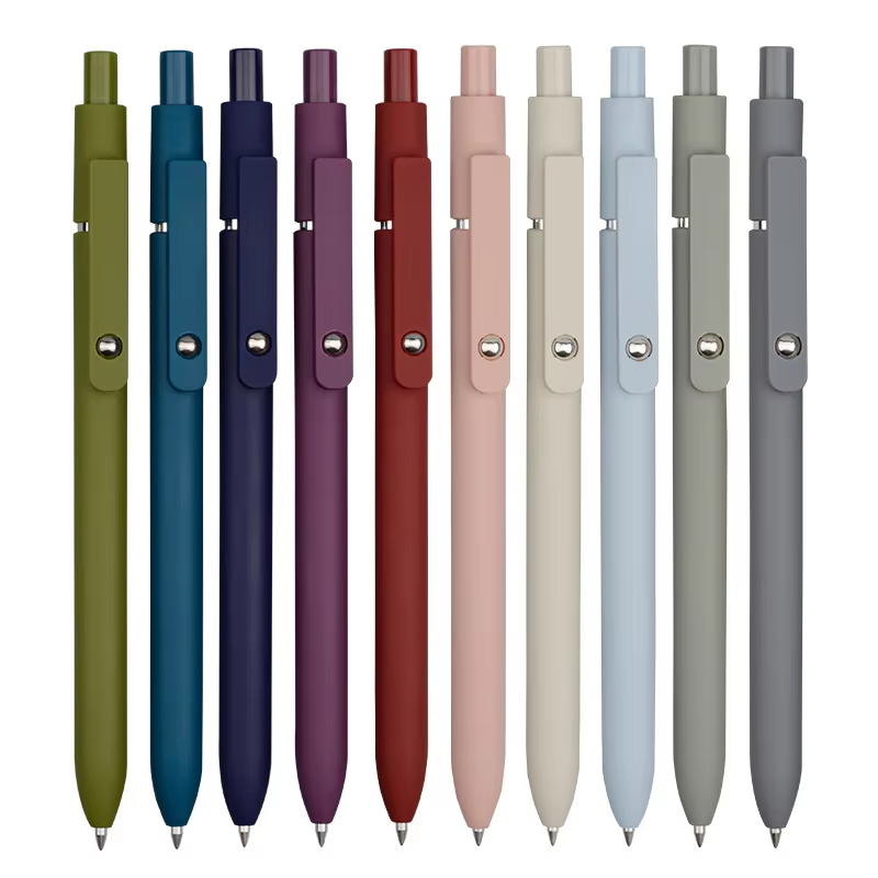 5 Color Gel Pen Set Black Ink  - Coloured Gel Set ulasan dan harga