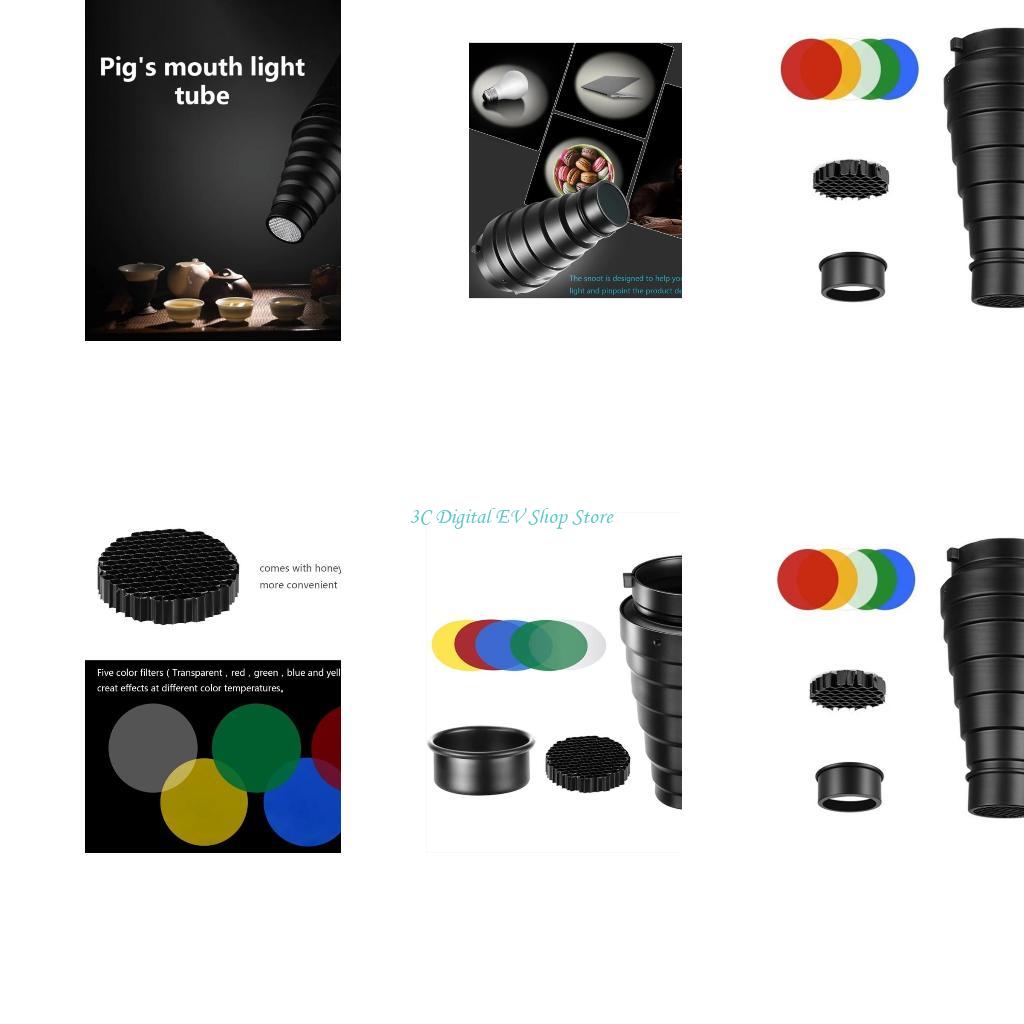 E74D 1Set Photography Snoot Se - Photography Using Lighting ulasan dan harga
