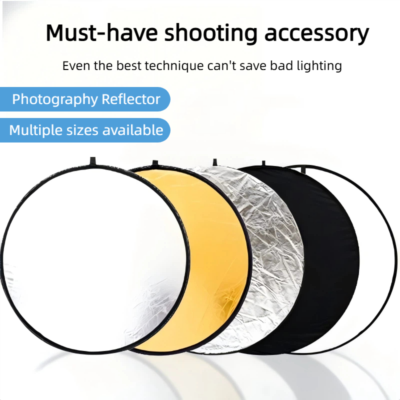 2-in-1 Dual Sided Gold Silver  - Photography Lighting For Outdoors ulasan dan harga
