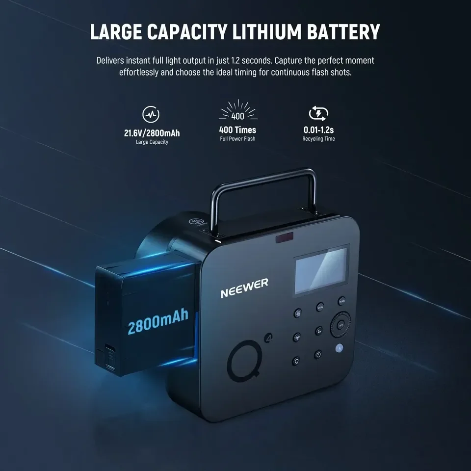 2026 Q4 400Ws 2.4G TTL  Manual - Photography Using Lighting ulasan dan harga