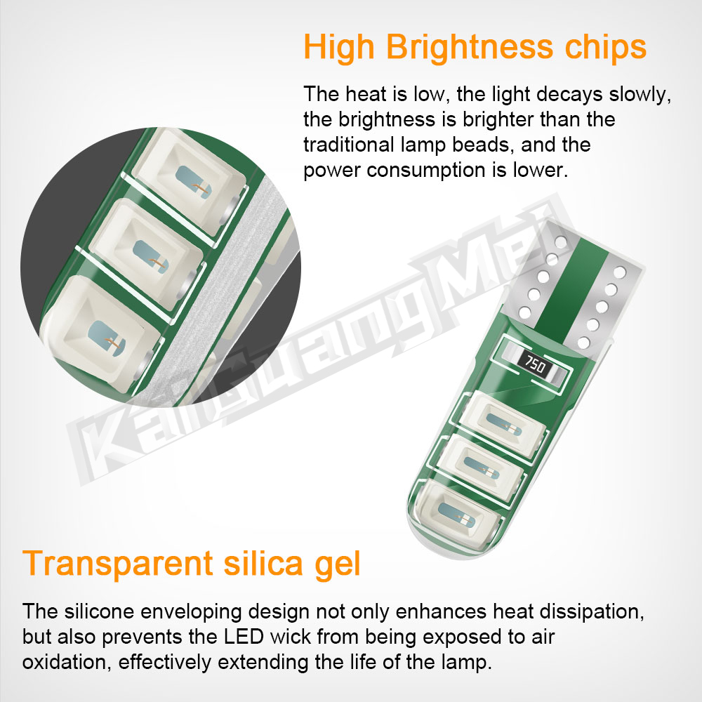 2/10PCS T10 W5W LED Light Canb - Interior Photography Lighting ulasan dan harga