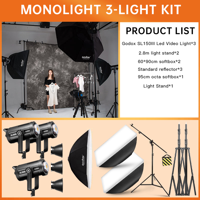 MSGODOX SL150W Professional St - Photography Using Lighting ulasan dan harga