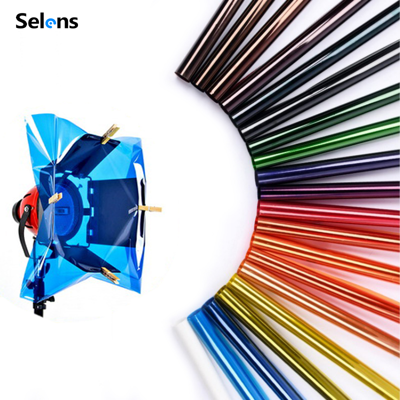 Selens 14 Colors 40*50cm Filte - Photography Lighting Modifiers ulasan dan harga