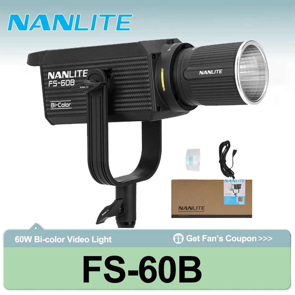 Nanlite FS-60B 70W Bi-color Sp - Photography Lighting For Outdoors ulasan dan harga