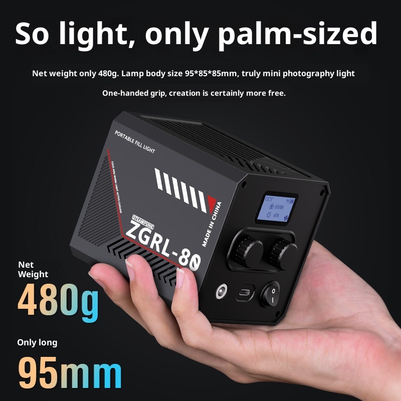 ZGRL80 80W COB LED Video Light - Photography Lighting For Outdoors ulasan dan harga