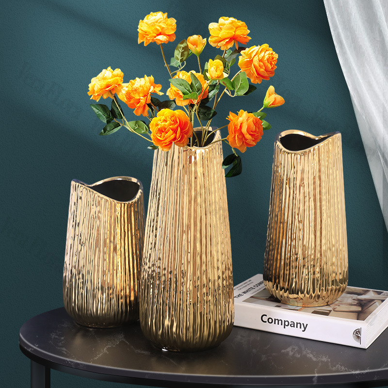 Nordic Ceramic Plated Gold Wid - Photography Lighting Home ulasan dan harga