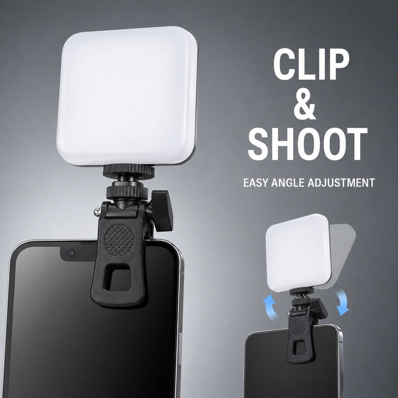 DY11Mini Portable Clip-On Phon - Photography Lighting For Outdoors ulasan dan harga