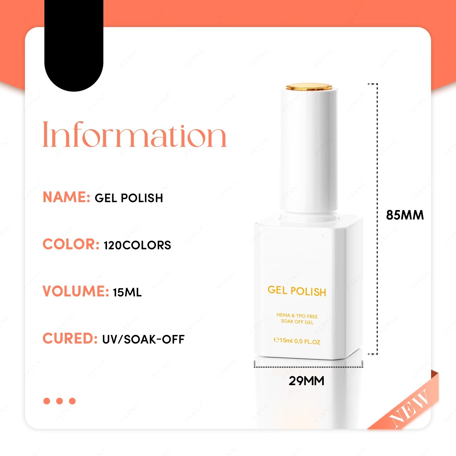 New 120 Color Series Nail Poli - Coloured Gel Set ulasan dan harga