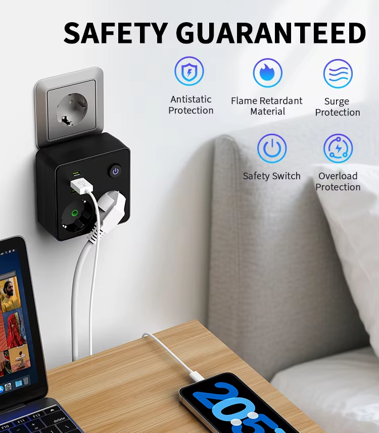 EU Plug Charger Wall Socket Po - Photography Lighting Uk ulasan dan harga