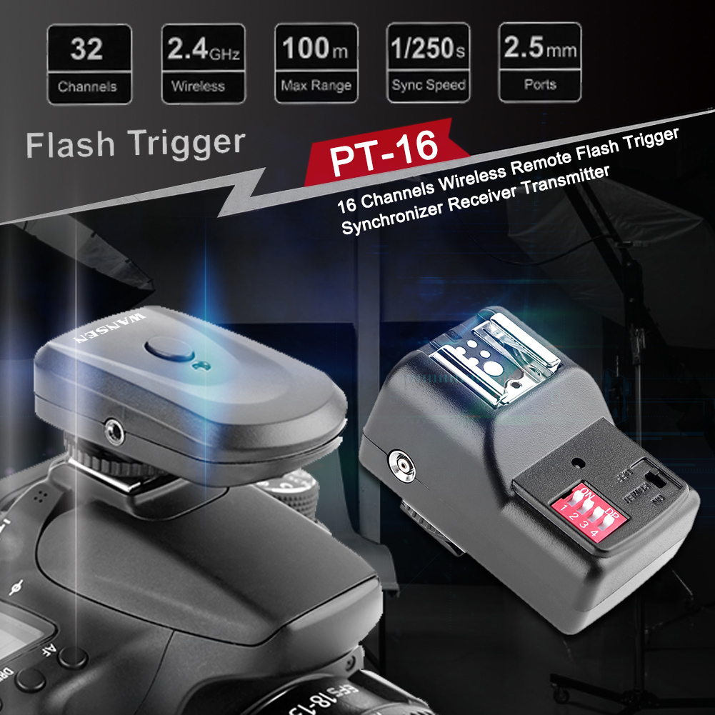 Hot Shoe Flash Lamp Controller - Trigger Receiver Set ulasan dan harga