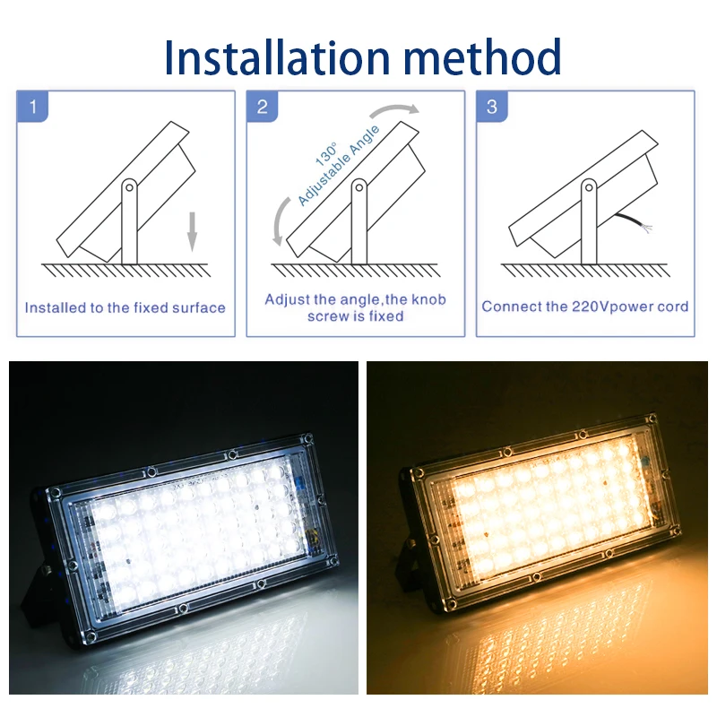 4Pcs/Lot Led Flood Light 50W 1 - Photography Lighting Uk ulasan dan harga
