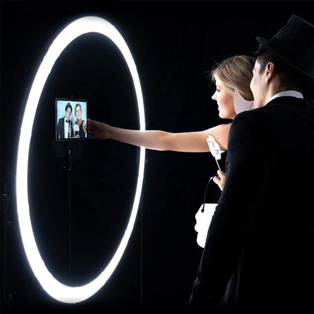 120W LED Ring Light Wire Contr - Lighting In Photography Studio ulasan dan harga
