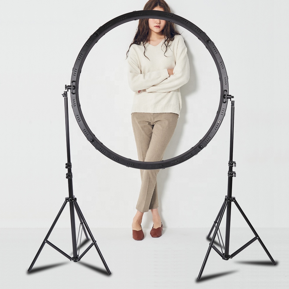 120W LED Ring Light Wire Contr - Lighting In Photography Studio ulasan dan harga