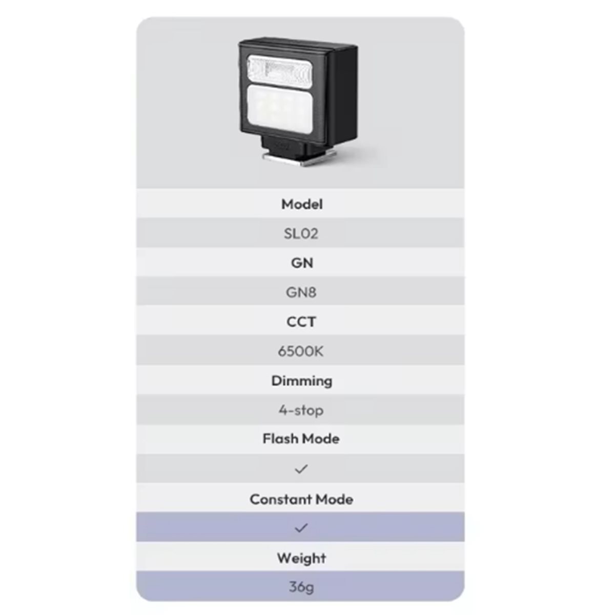 DT75BG SL02 Camera Flash Light - Photography Lighting For Outdoors ulasan dan harga