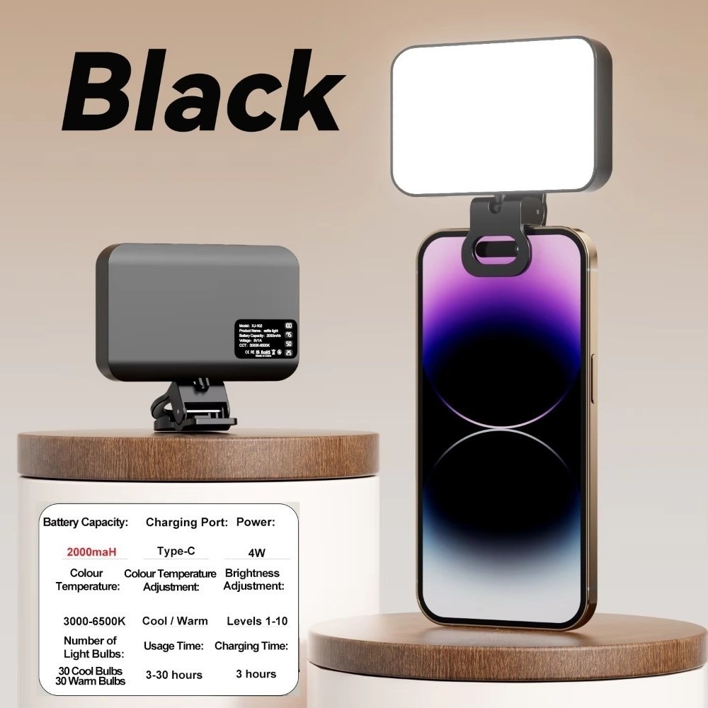 800/1000mAh LED Selfie Light 3 - Photography Using Lighting ulasan dan harga