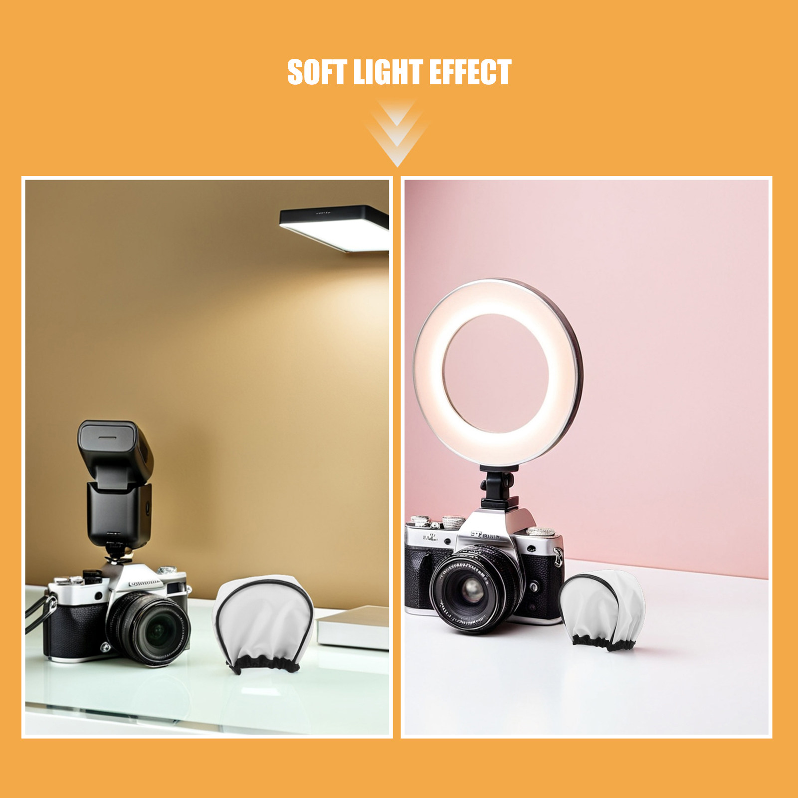 4Pcs Photography Flash Diffuse - Photography Lighting For Outdoors ulasan dan harga