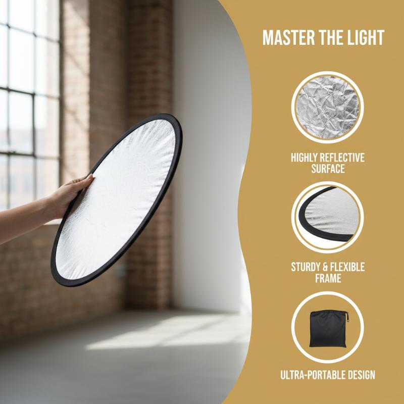 5 in 1 Round Photography Refle - Photography Using Lighting ulasan dan harga